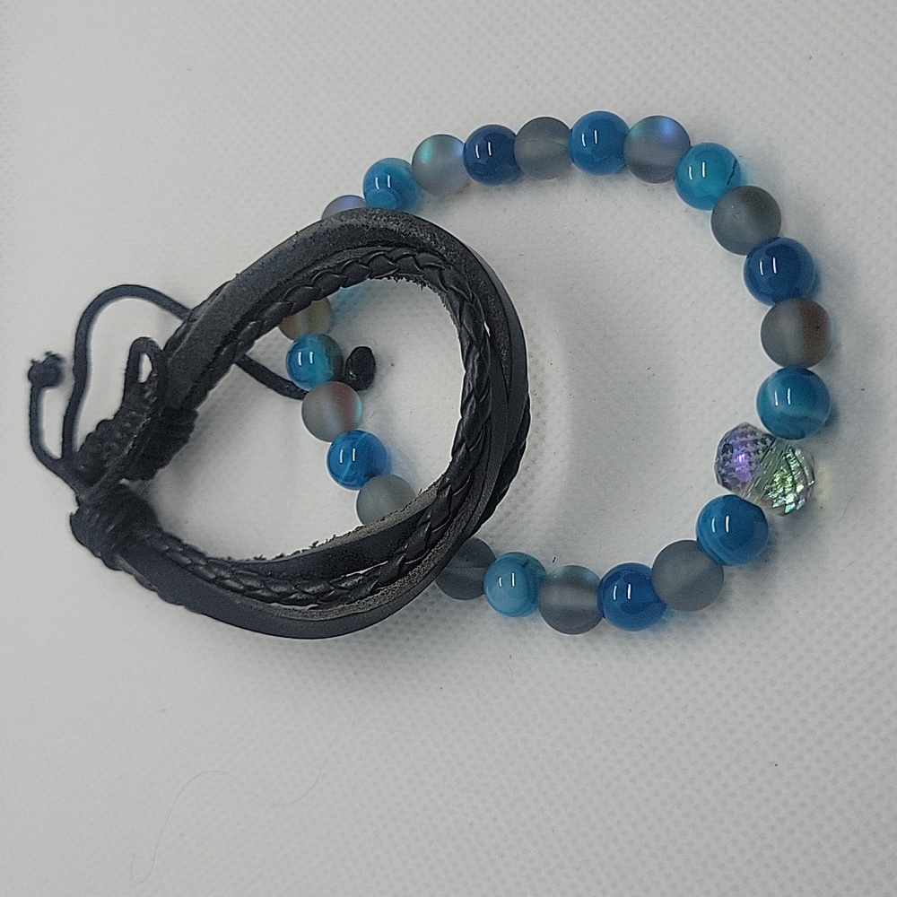 Paragon Legacy Natural Stone Bracelet (blue ice)